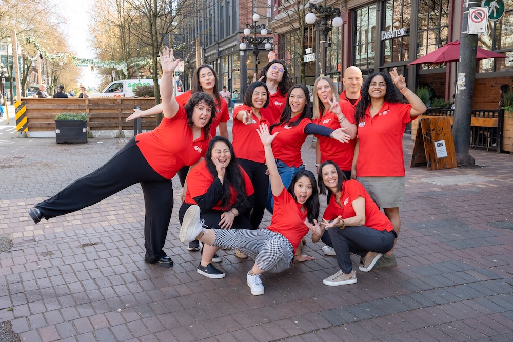 the Vancouver Foodie Tours team of fun guides who will make your team building unforgettable