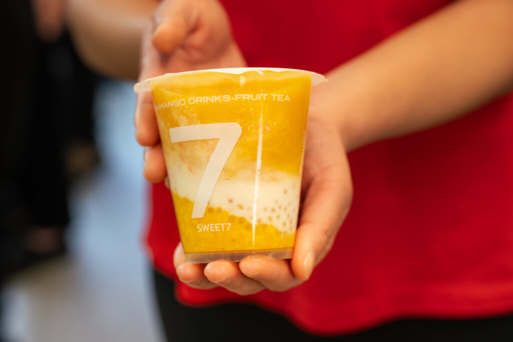 Mango Coconut Sago Dessert