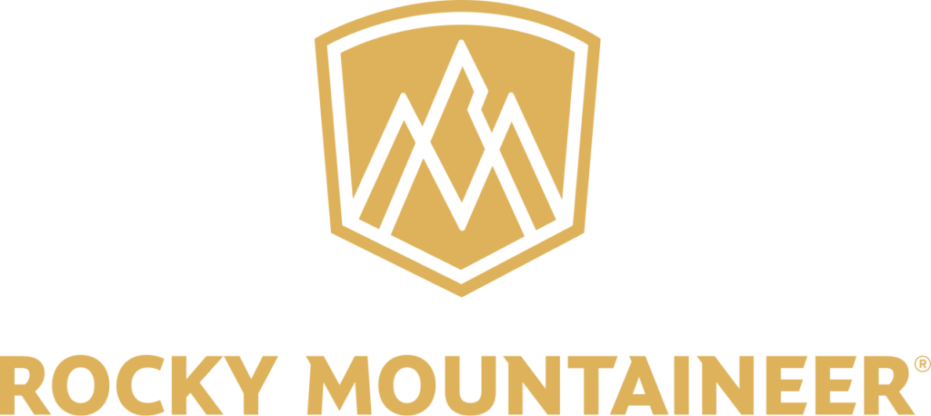 the logo of Rocky Mountaineer